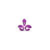 Vibromasseur forme U Violet pour couple avec double moteurs 